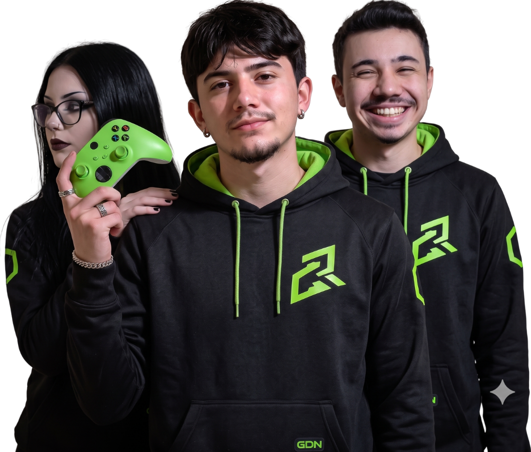 O squad da Gamers de Negócios